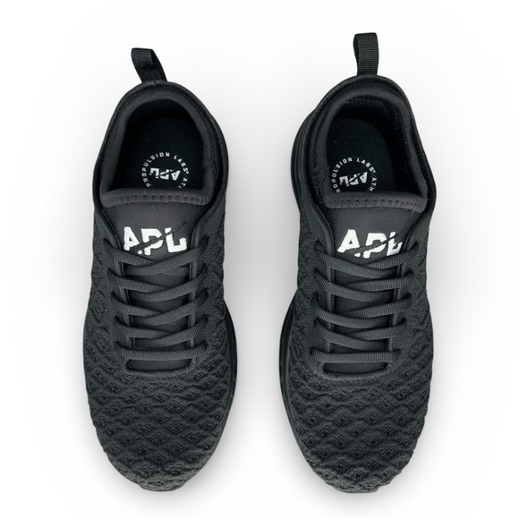 NEW APL Phantom Techloom Running Shoe Women’s Size 6 All Black Sneakers apl New - Picture 2 of 8